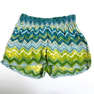 Derek Heart Green & Yellow Shorts (medium)